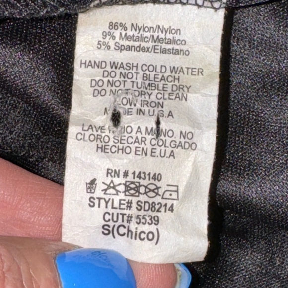 NWT Style Rack Women’s Bronze Metallic High Low Bat Wing Sleeve Dress Size S - Picture 11 of 11